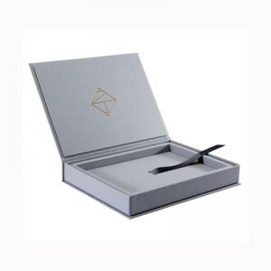 Caja de regalo magnética superior personalizada tapa de alta calidad del libro