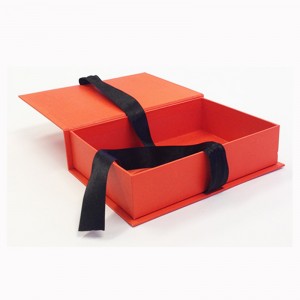 Caja de regalo magnética personalizada de cartón magnético a medida.