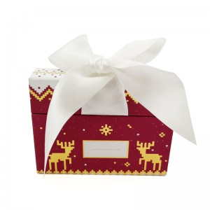 Caja de regalo de empaquetado de papel impresa aduana plegable magnética de la cartulina