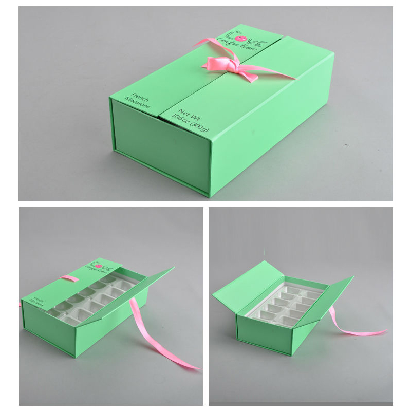Caja de empaquetado de papel de alta calidad de la camiseta de las compras en línea